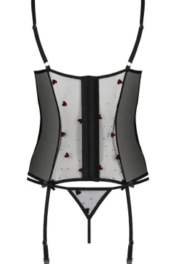 Passion Lingerie Passion Lovelia Corset Black