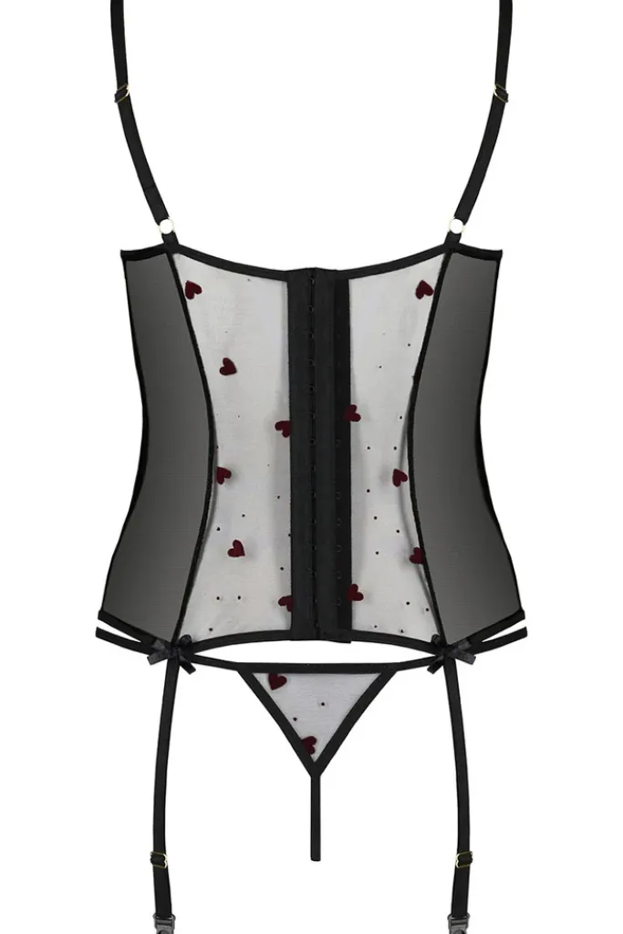 Passion Lingerie Passion Lovelia Corset Black