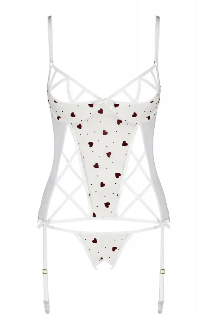 Passion Lingerie Passion Lovelia Corset White