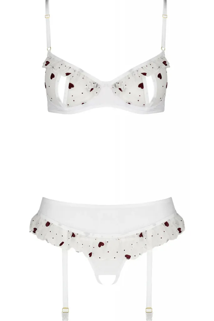 Passion Lingerie Passion Lovelia Lingerie Set White