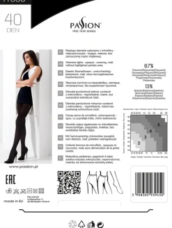 Passion Lingerie Passion Roso Red Tights TI003