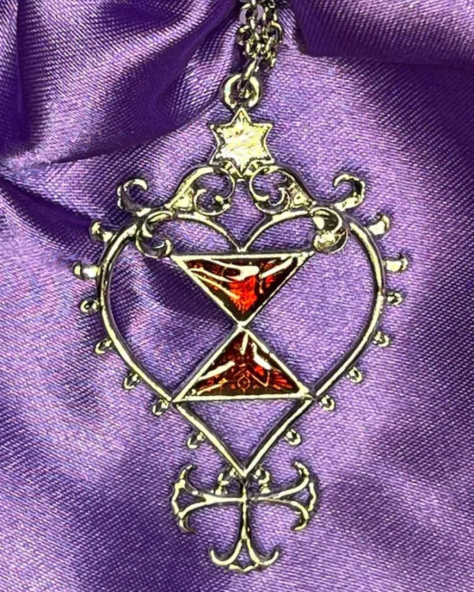 Mystic Kabbalah Pentacle of Venus Necklace