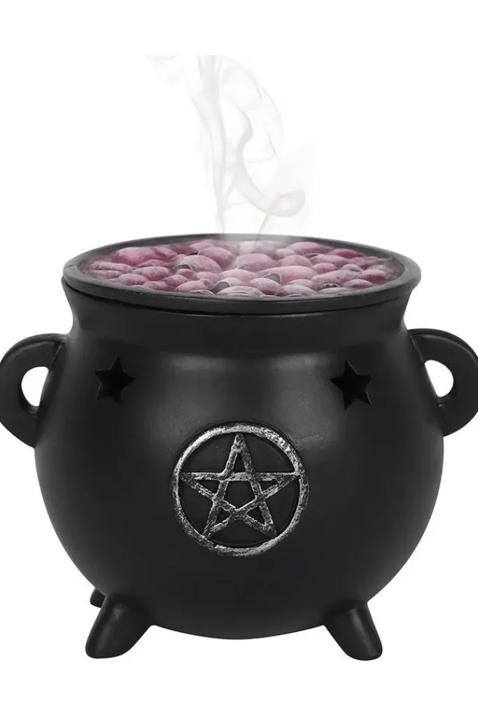 Something Different Pentagram Cauldron Incense Cone Holder