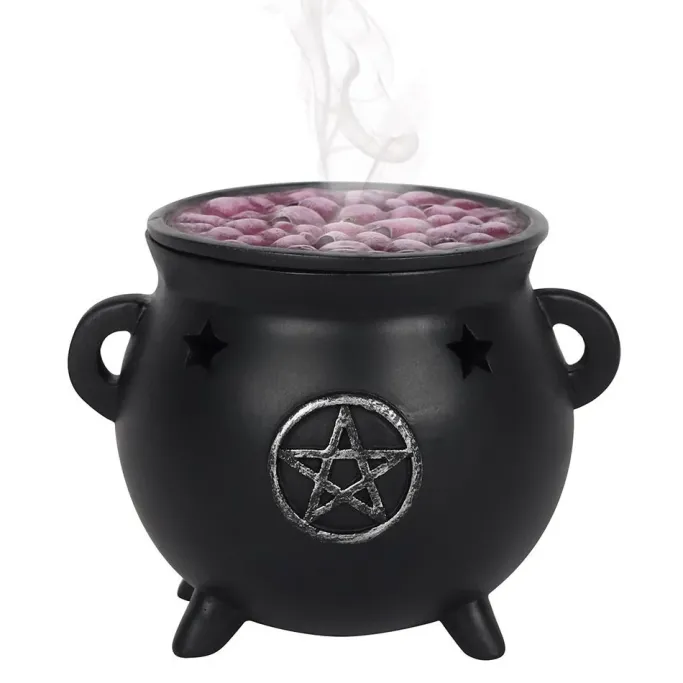 Something Different Pentagram Cauldron Incense Cone Holder