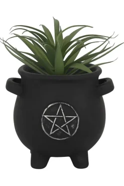 Something Different Pentagram Cauldron Plant Pots
