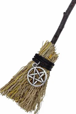 Alternative Gifts Pentagram Charm Broomstick