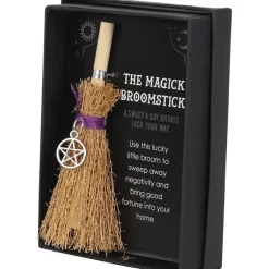 Something Different Pentagram Mini Magick Broomstick