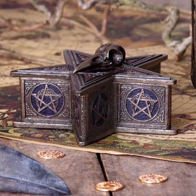 Nemesis Now Pentagram Raven Box
