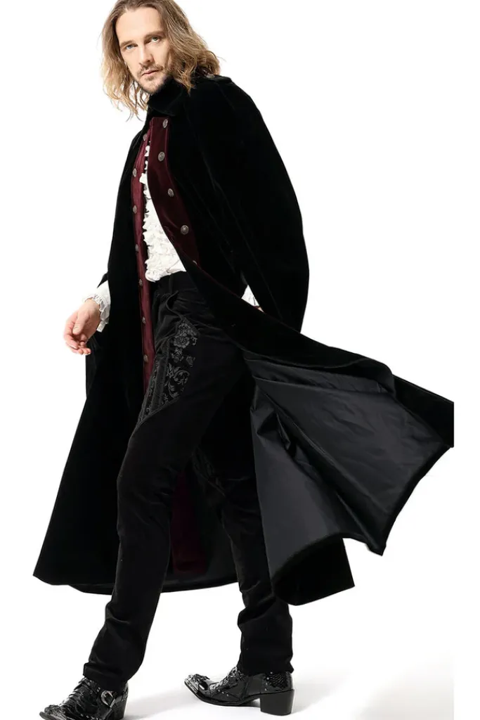 Pentagramme Velvet Gothic Cape