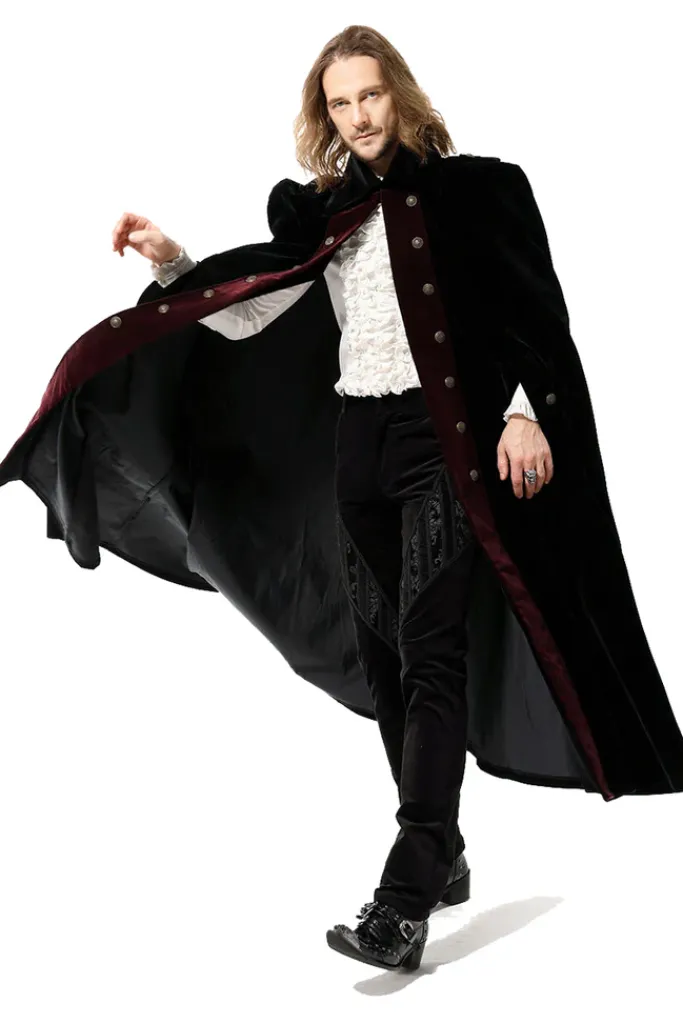 Pentagramme Velvet Gothic Cape