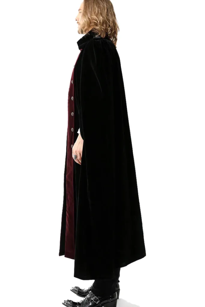 Pentagramme Velvet Gothic Cape