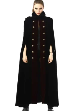 Pentagramme Velvet Gothic Cape