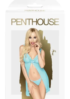 Penthouse After Sunset Babydoll Blue (L/XL)