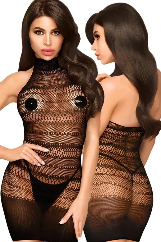 Penthouse Epic Night Mesh Dress