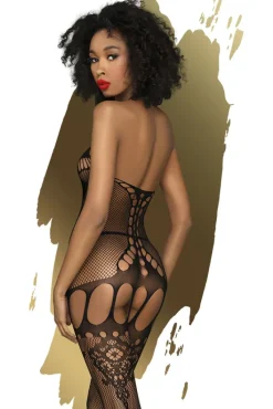 Penthouse Fancy Me Bodystocking Black (XL)