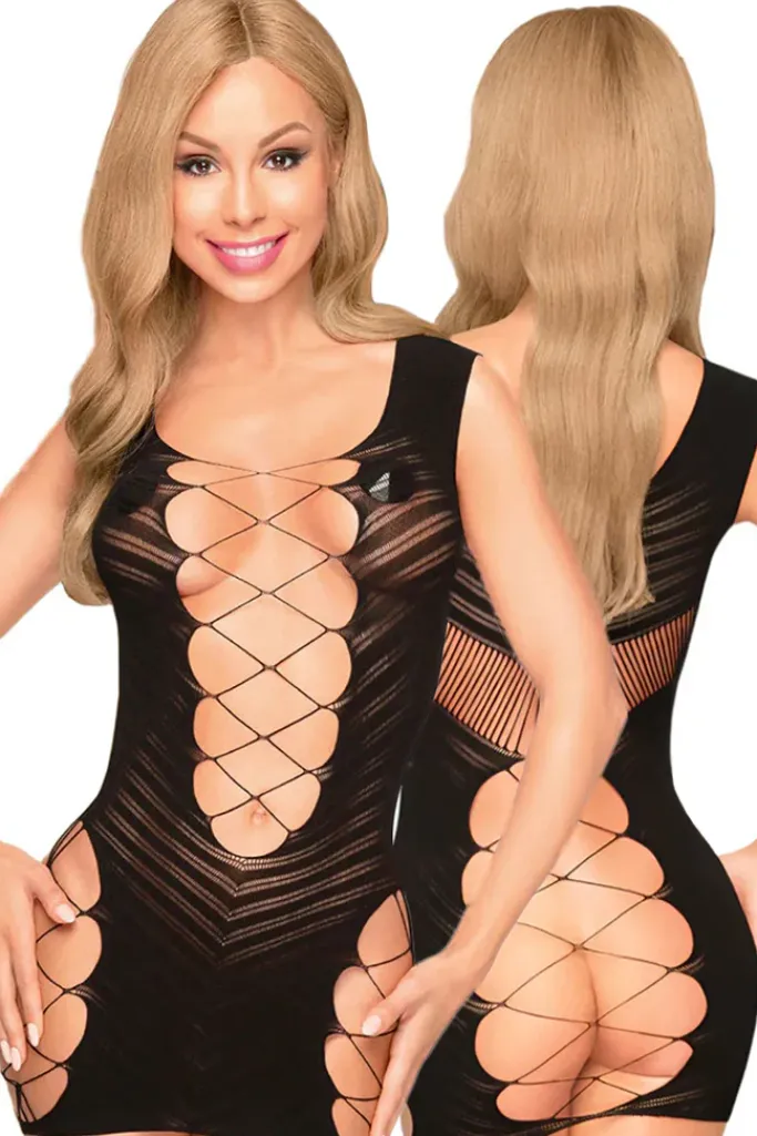 Penthouse Flame on the Rocks Dress (XL)