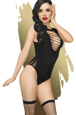 Penthouse Hotter Than Hell Teddy, Stockings (XL)