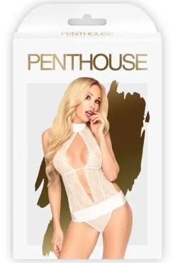 Penthouse Perfect Lover White Playsuit
