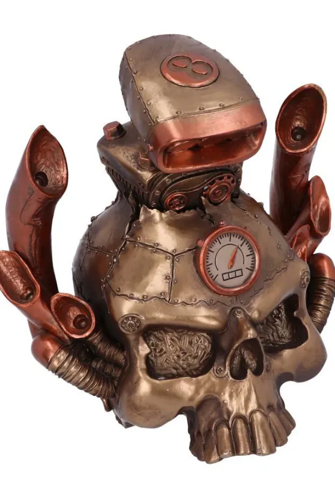 Nemesis Now Petrol Head Steampunk Skull