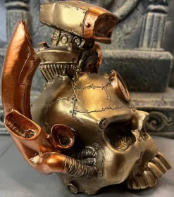 Nemesis Now Petrol Head Steampunk Skull