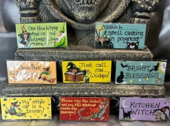 Something Different Please Park All Brooms at the Door Smiley Fridge Magnet