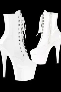 Pleaser ADORE 1020 Boots White