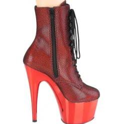 Pleaser ADORE 1020HFN Red Boots