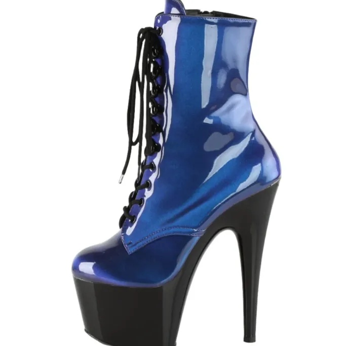 Pleaser ADORE 1020SHG Blue Purple Boots