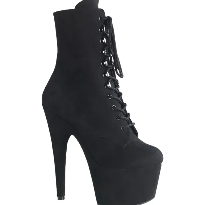 Pleaser ADORE-1020FS Boots Faux Suede Black