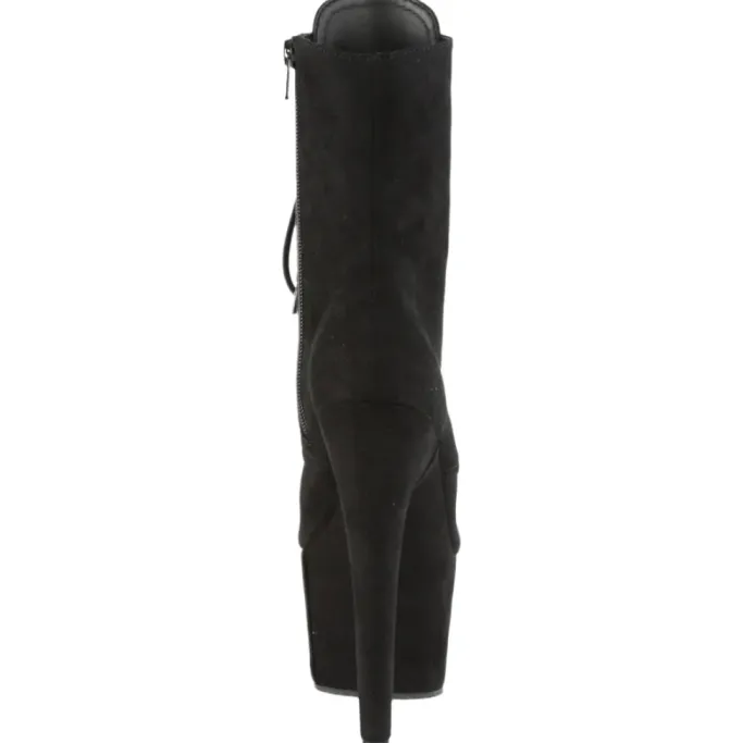 Pleaser ADORE-1020FS Boots Faux Suede Black