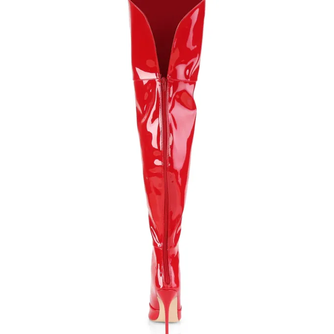 Pleaser COURTLY 3012 Boots Red