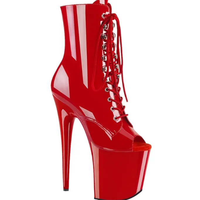 Pleaser FLAMINGO-1021 Boots Red