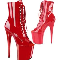 Pleaser FLAMINGO-1021 Boots Red