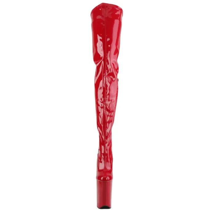 Pleaser INFINITY-4000 Boots Red