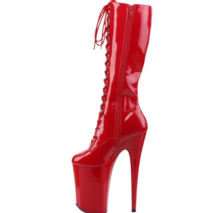 Pleaser INFINITY-2020 Boots Red