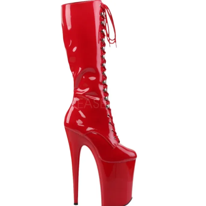 Pleaser INFINITY-2020 Boots Red