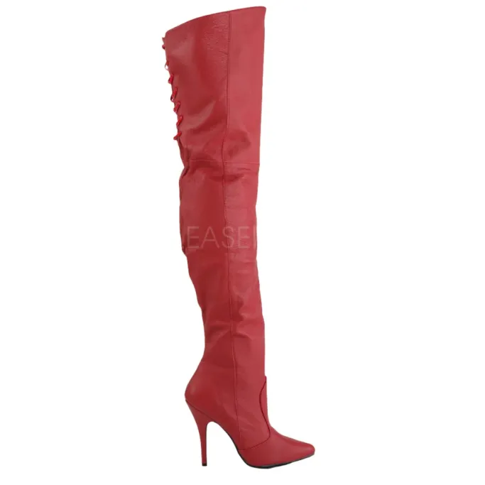 Pleaser LEGEND 8899 Boots Red