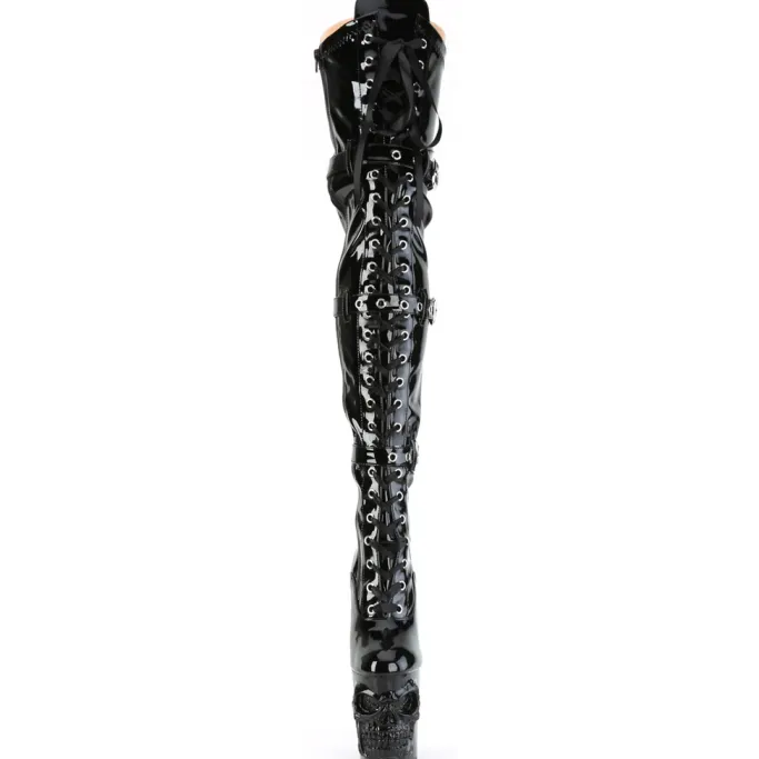 Pleaser Rapture 3028 Patent Boots