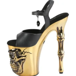 Pleaser Rapture 809-LT Brass Shoes