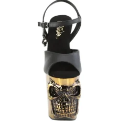 Pleaser Rapture 809-LT Brass Shoes