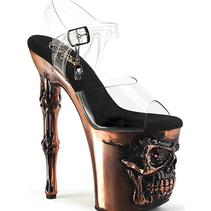 Pleaser Rapture 808-LT Copper Shoes