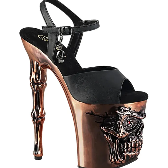 Pleaser Rapture 809-LT Copper Shoes
