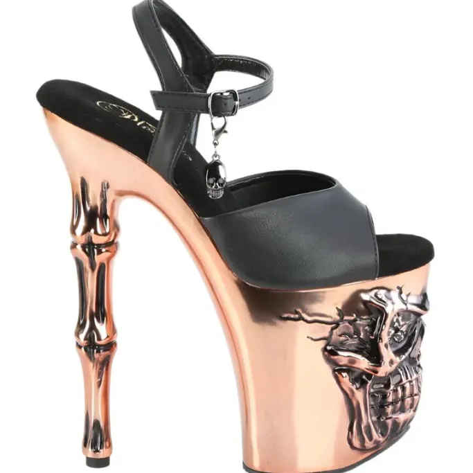Pleaser Rapture 809-LT Copper Shoes