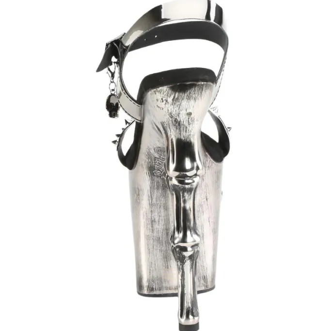 Pleaser Rapture 812-LT Pewter Shoes