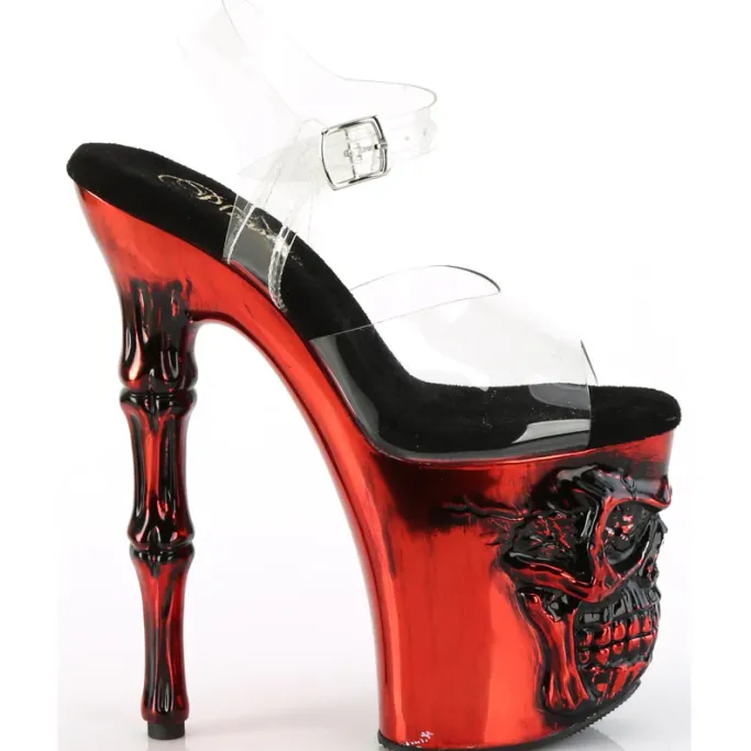 Pleaser Rapture 808-LT Red