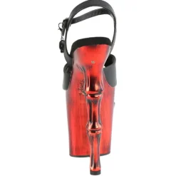 Pleaser Rapture 809-LT Red Shoes