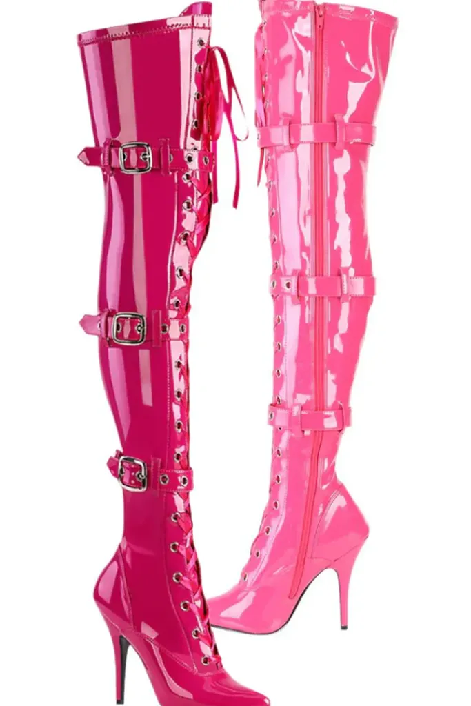 Pleaser SEDUCE 3028 Boots Pink