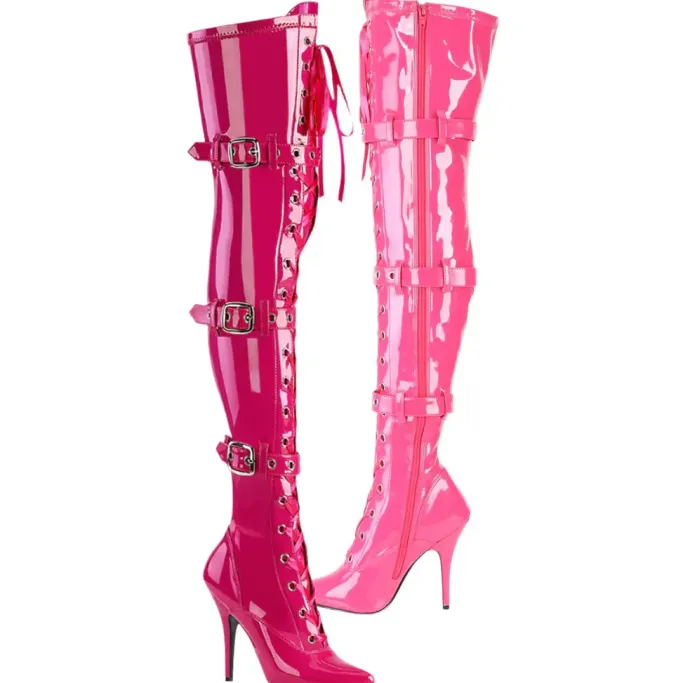 Pleaser SEDUCE 3028 Boots Pink