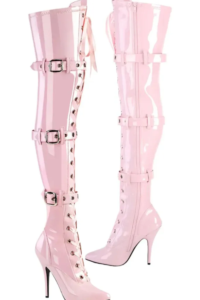 Pleaser SEDUCE 3028 Boots Pink