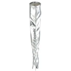 Pleaser SEDUCE 3000 Boots Silver